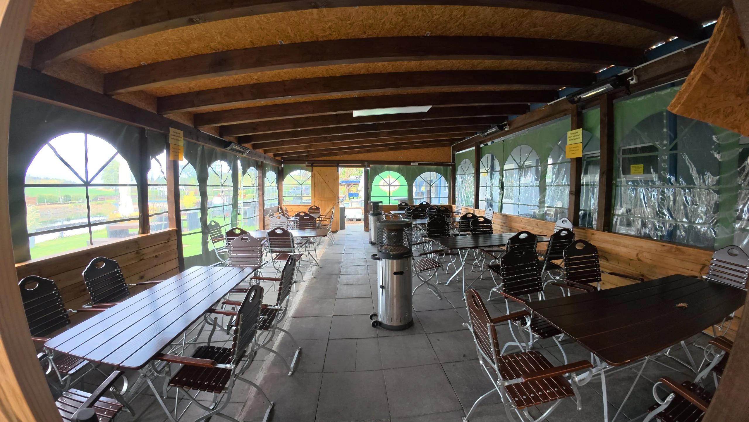 Kiosk Sitzbereich