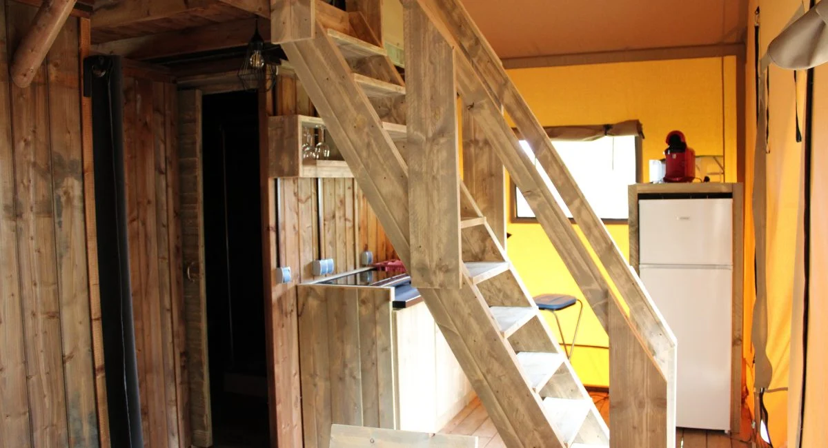 Zeltlodge Innenraum