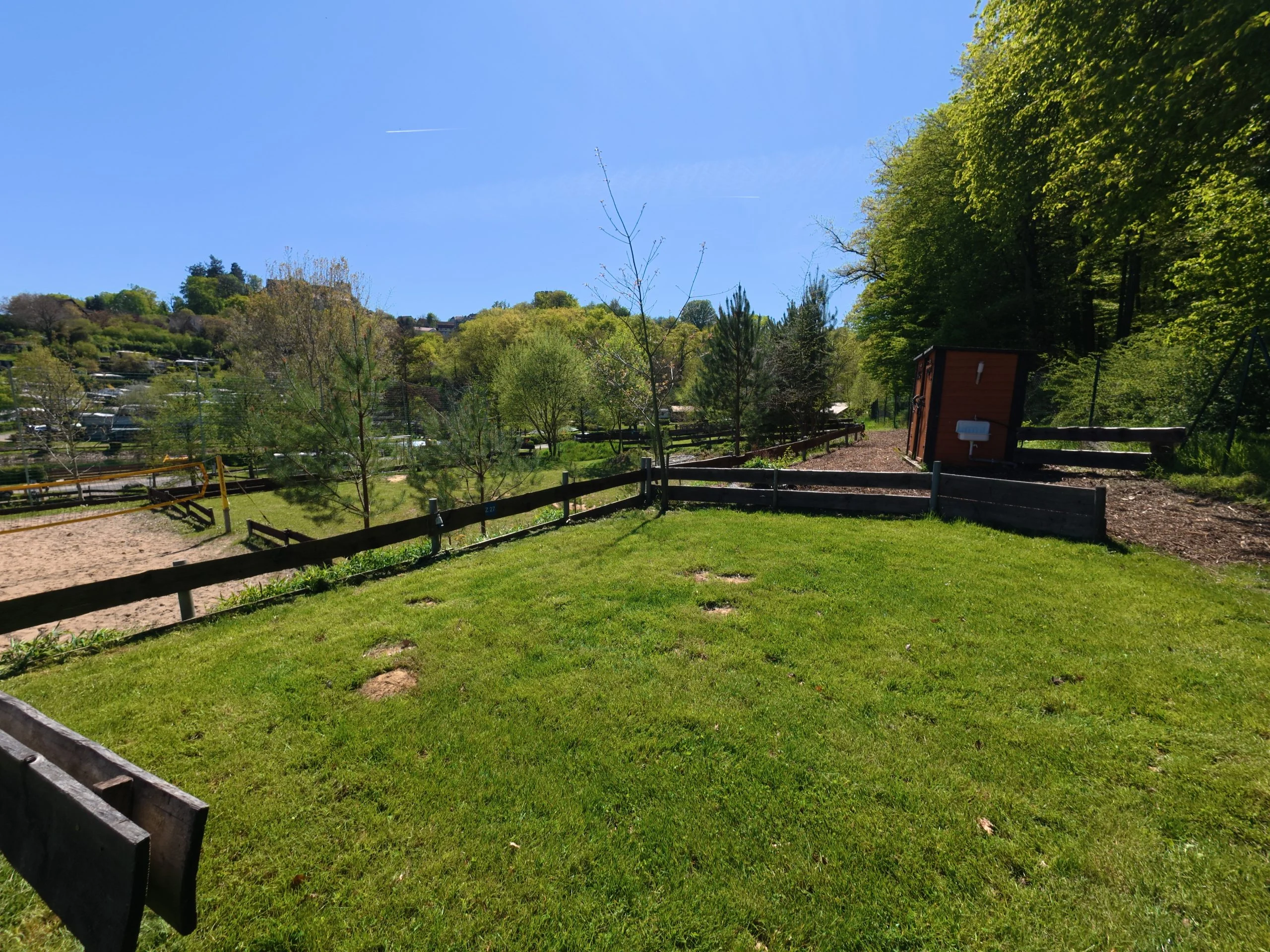 Zeltplatz Waldrandlage